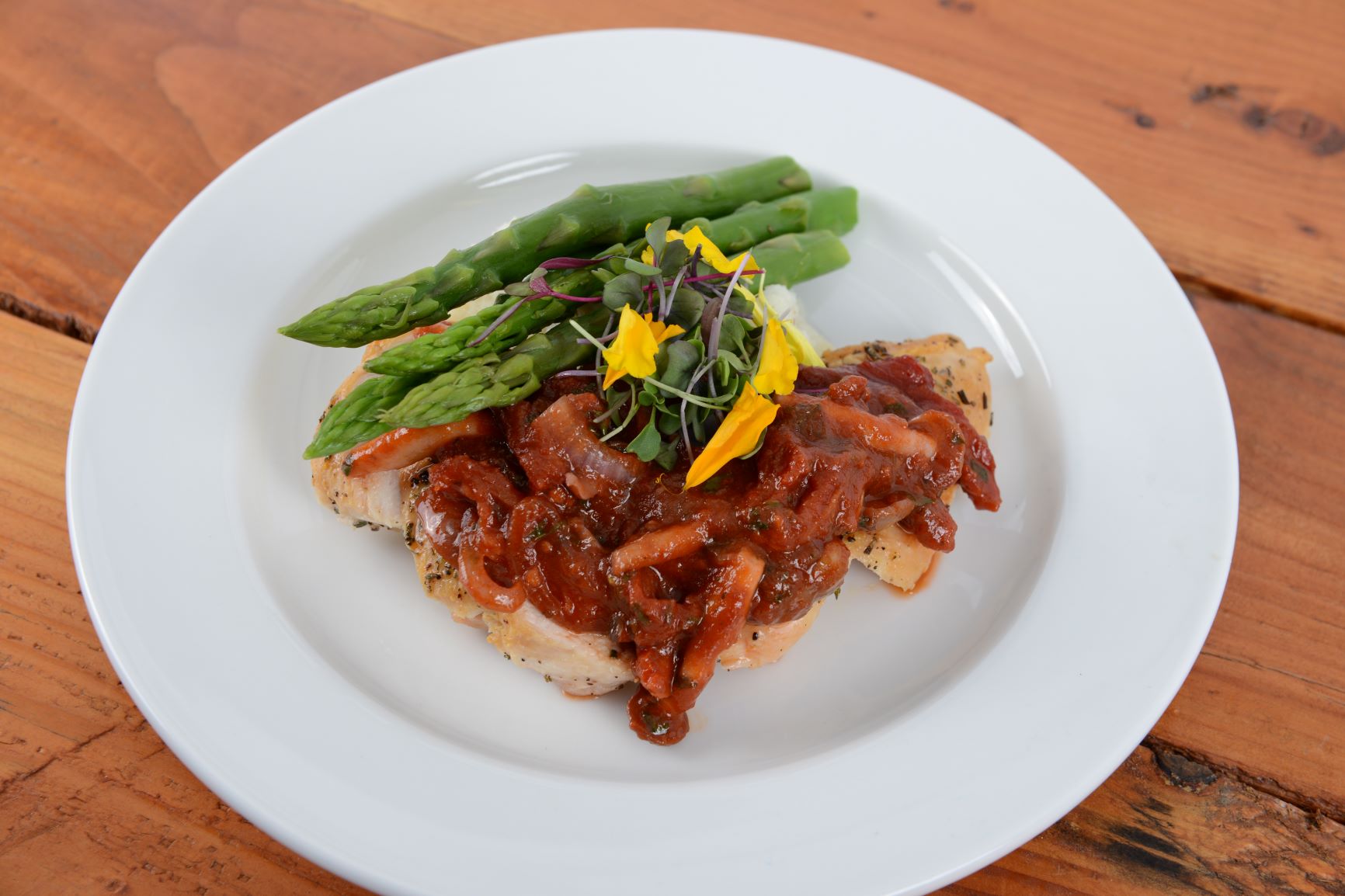 Pan Roasted Herb Chicken Breast w/ Sauce Chasseur (Monday 5/13 Delivery)