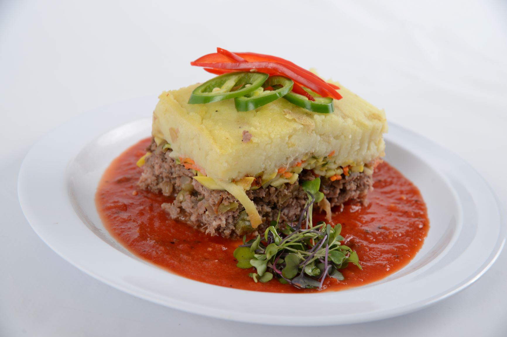 Cajun Shepard’s Pie w/ Creole Gravy