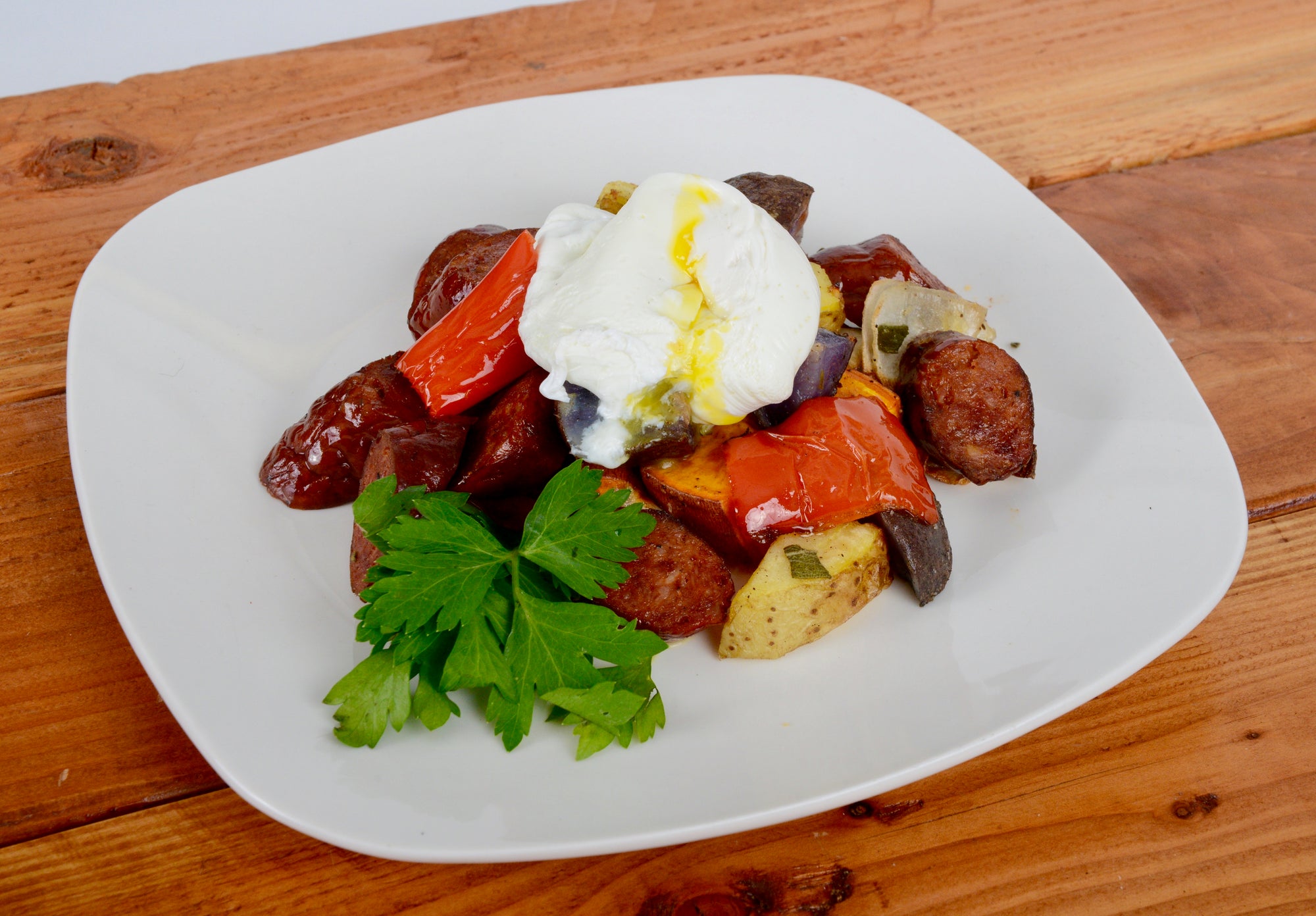 Chicken Sausage Hash