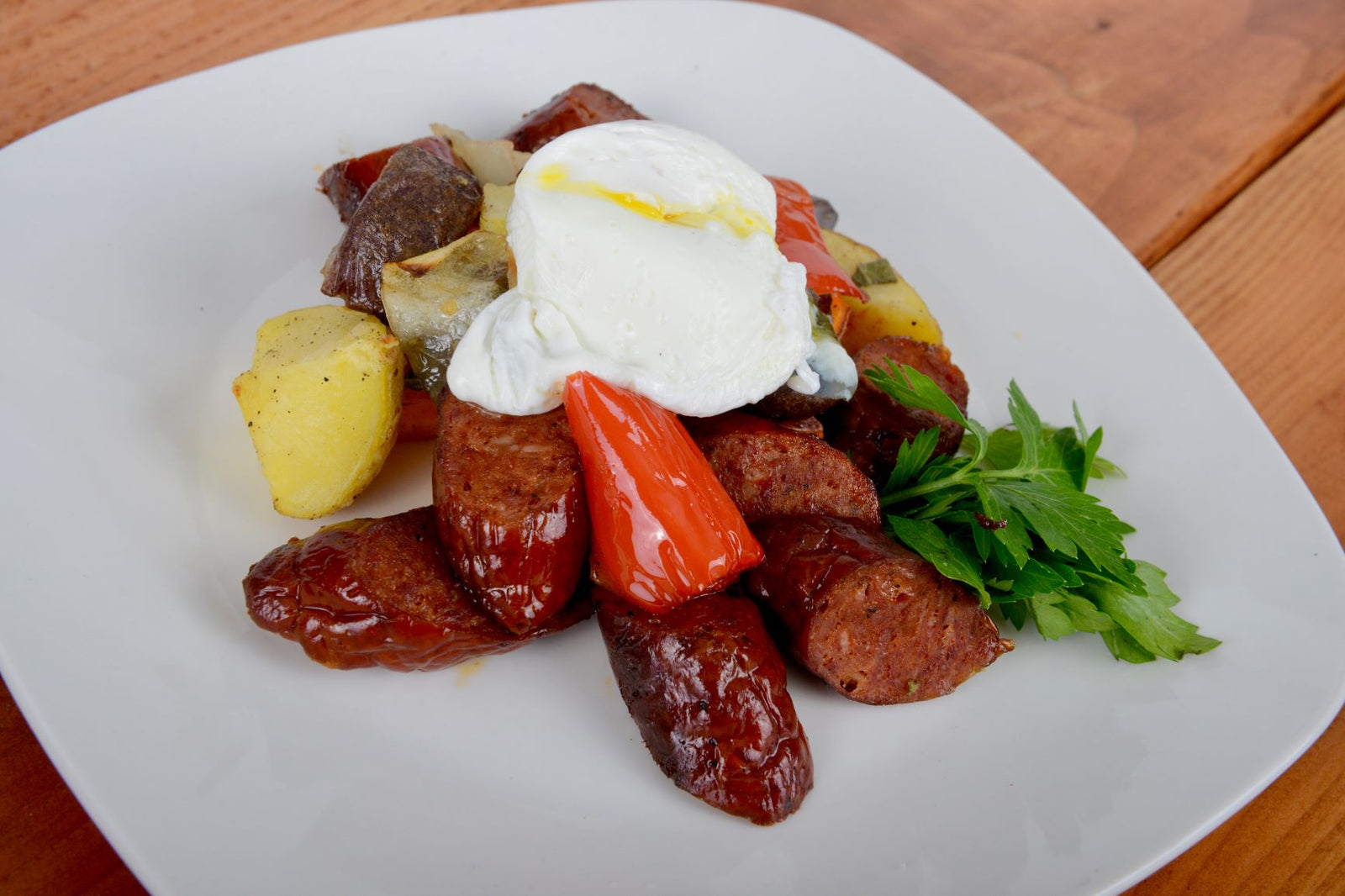 Chicken Sausage Hash