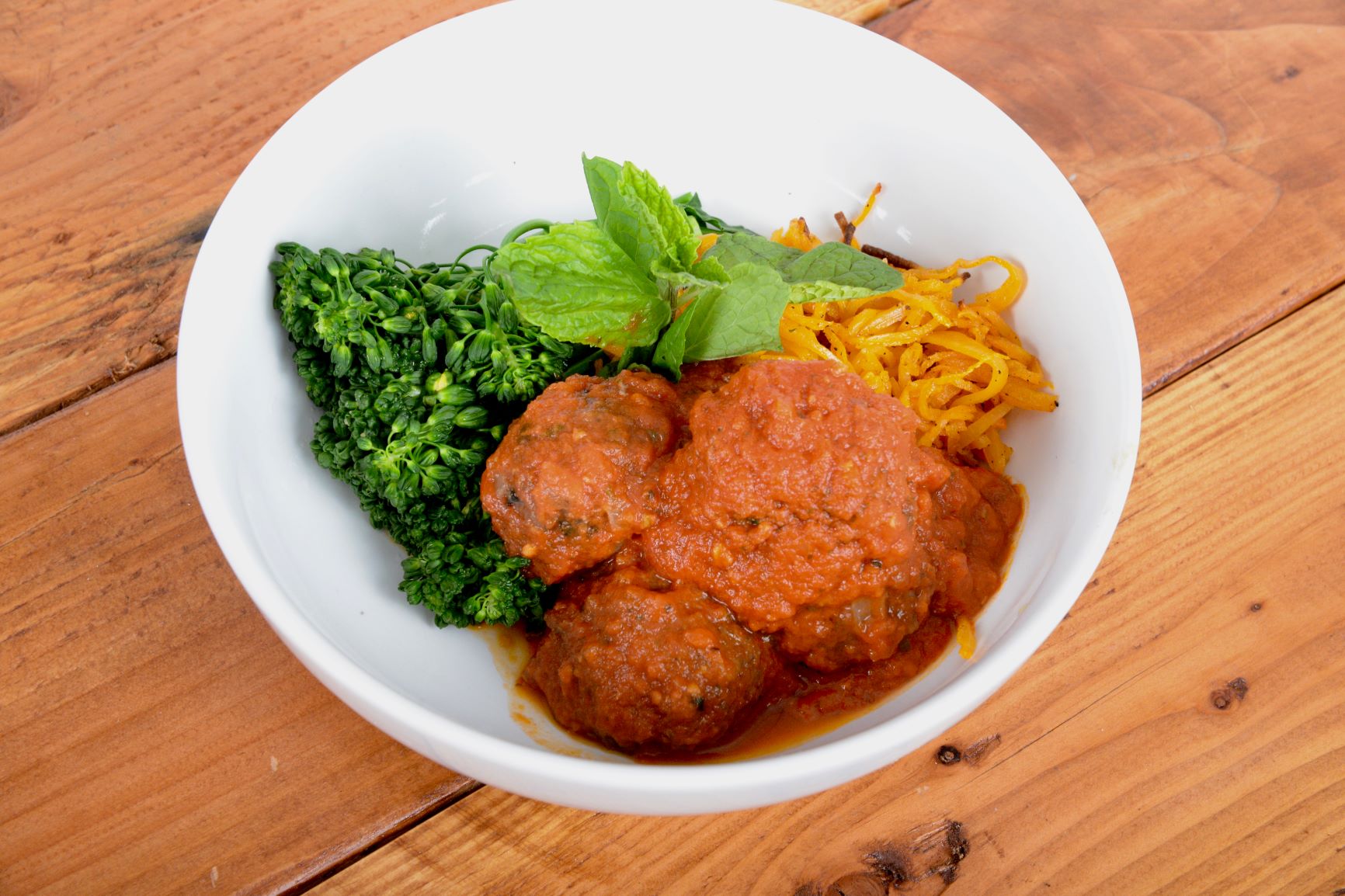 Grass Fed Lamb Meatball Marinara