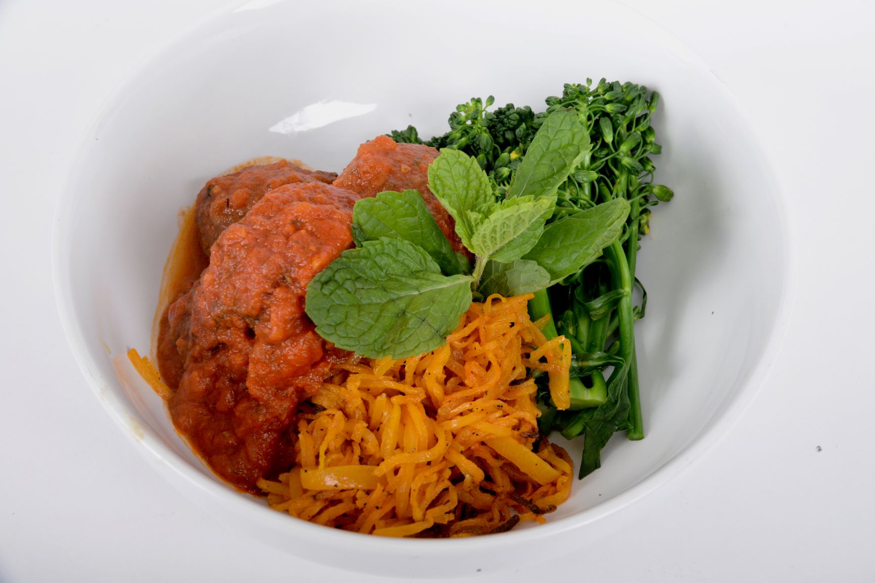 Grass Fed Lamb Meatball Marinara