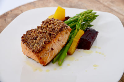 Pecan Crusted Salmon (Monday 5/5 Delivery)