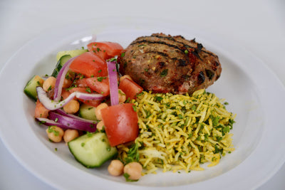 Greek Turkey Burger