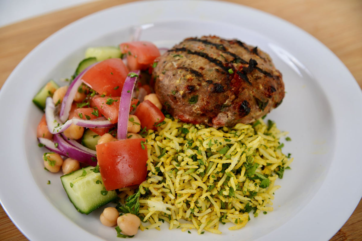 Greek Turkey Burger