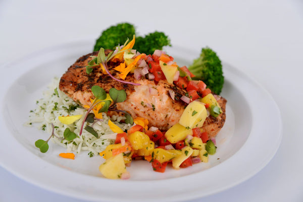 Wild Isle Salmon w/ Mango Salsa
