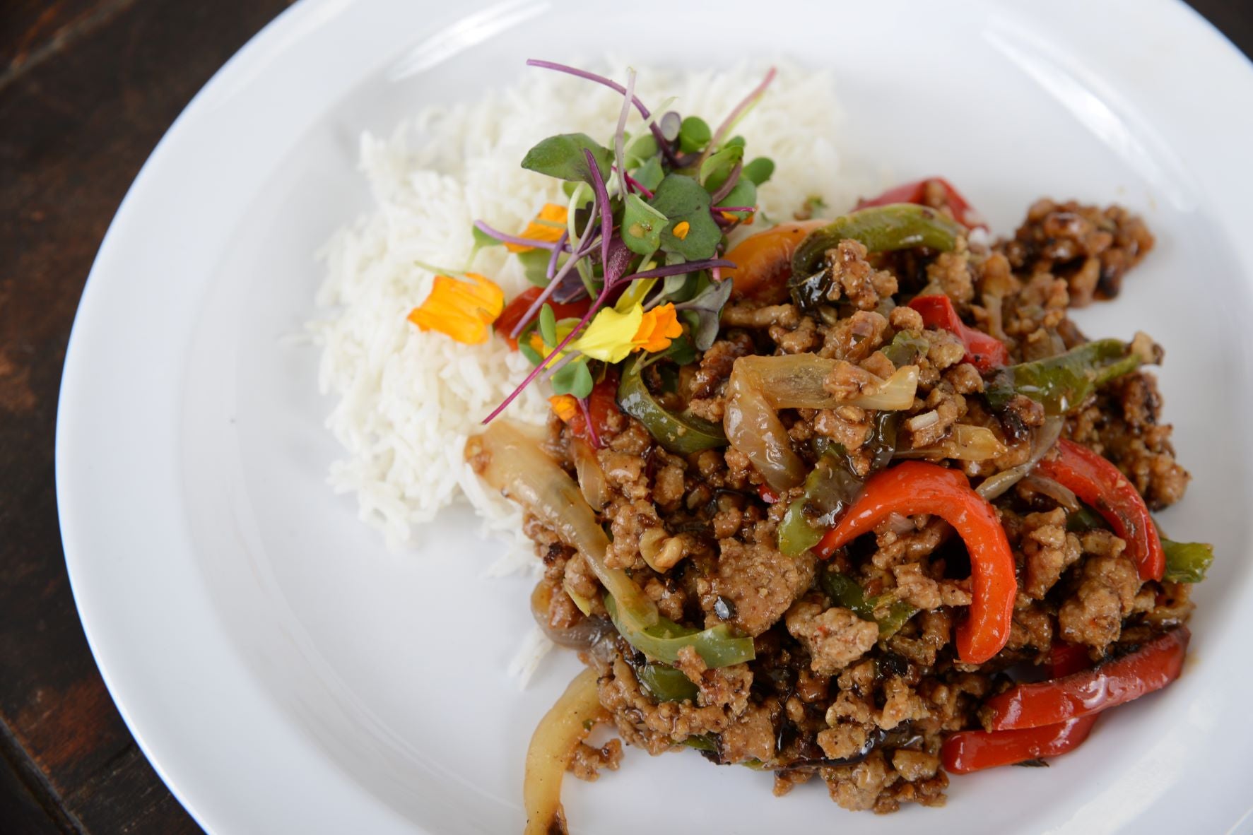 Thai Basil Turkey Stir Fry