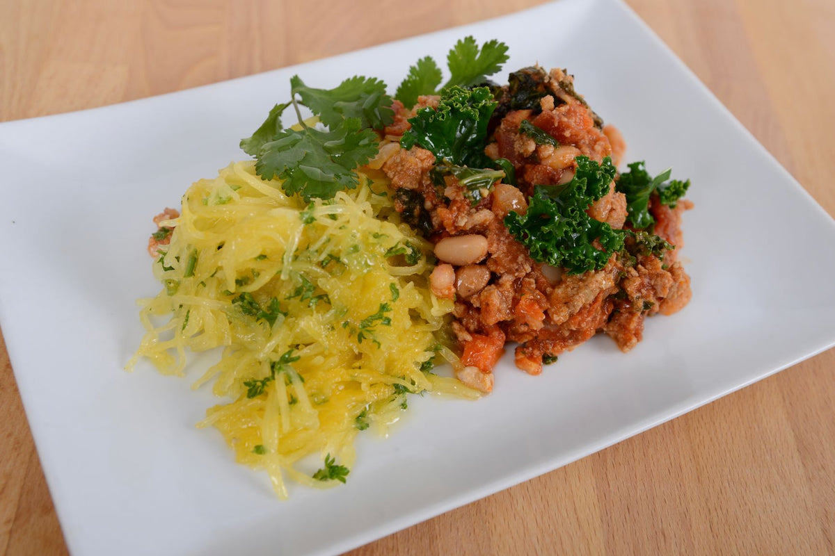 Turkey Chili w/ White Beans & Kale (Monday 5/5 Delivery)