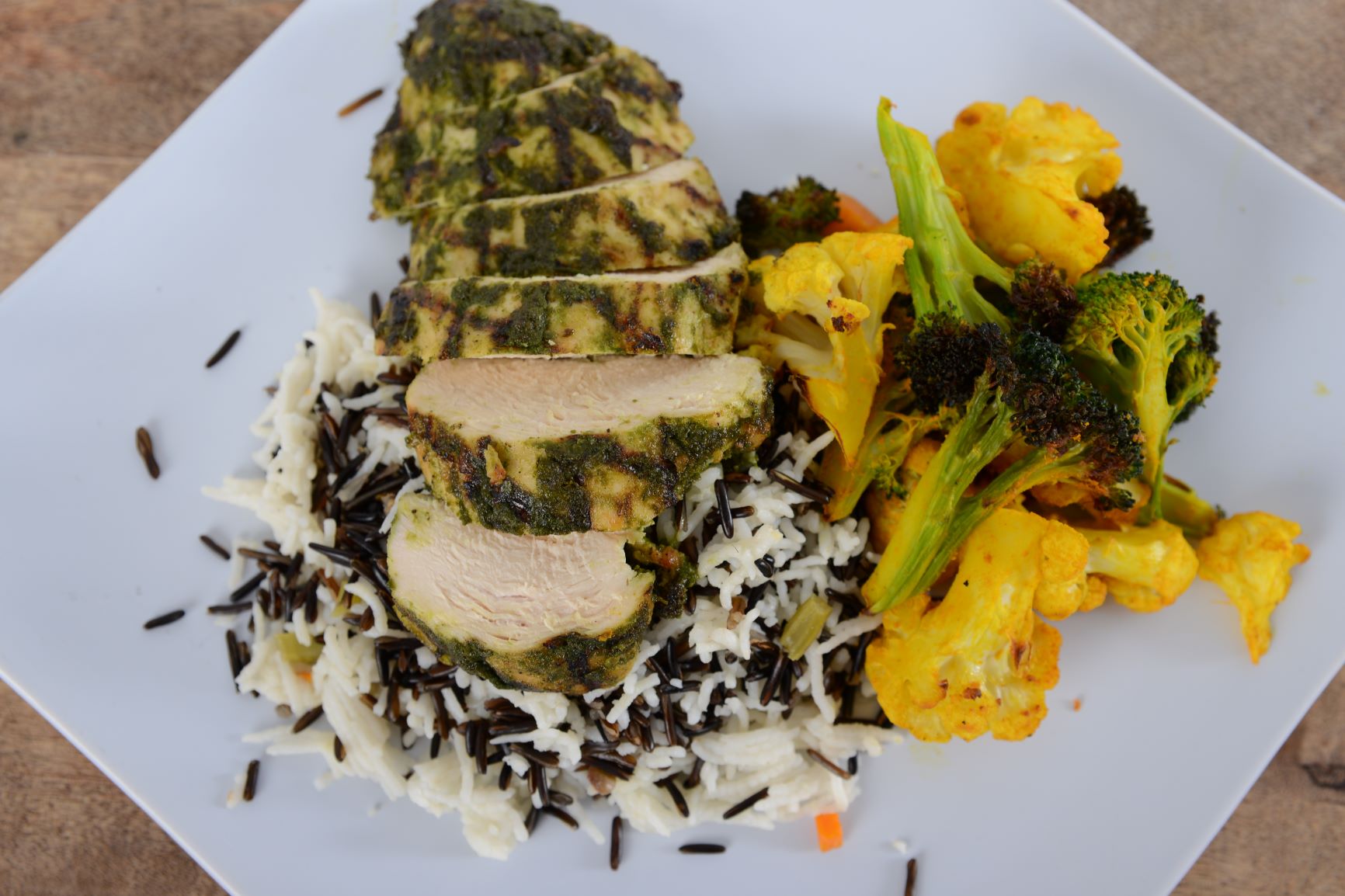 Grilled Chicken Pesto