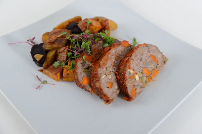 Grass Fed Beef & Veggie Meatloa