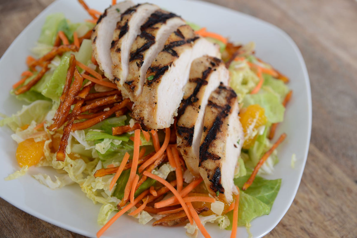 Mandarin Salad w/ Chicken Breast or Salmon