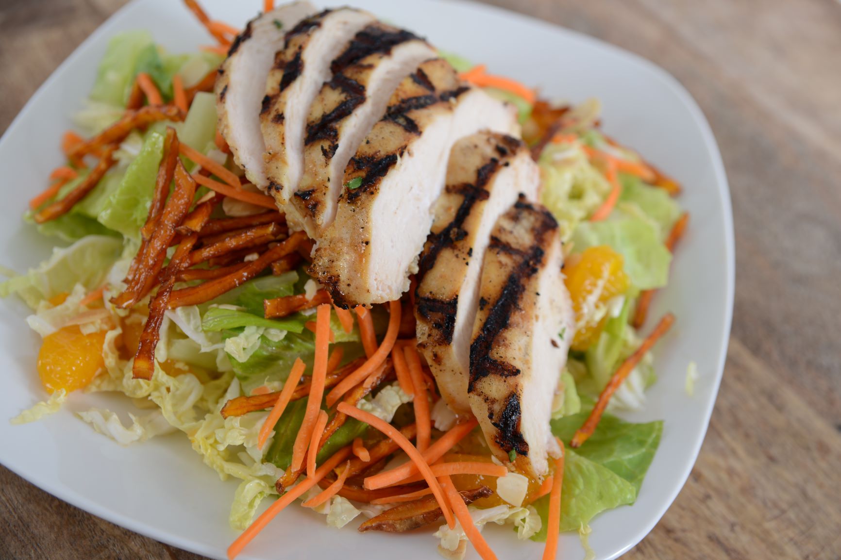 Mandarin Salad w/ Chicken Breast or Salmon (Thursday 12/18 Delivery)