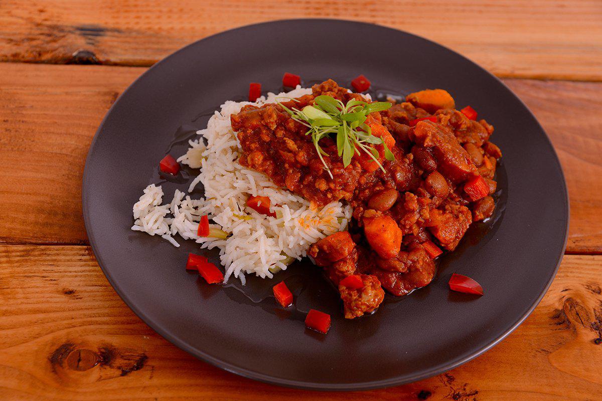 Grass Fed Beef & Sweet Potato Chili