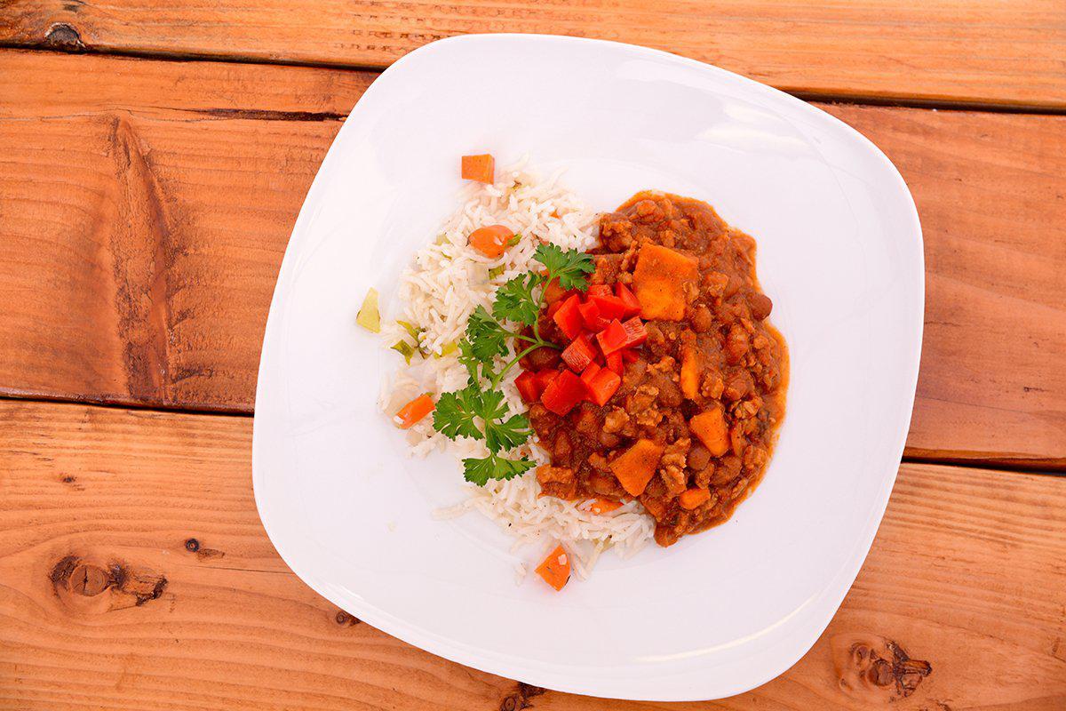 Grass Fed Beef & Sweet Potato Chili