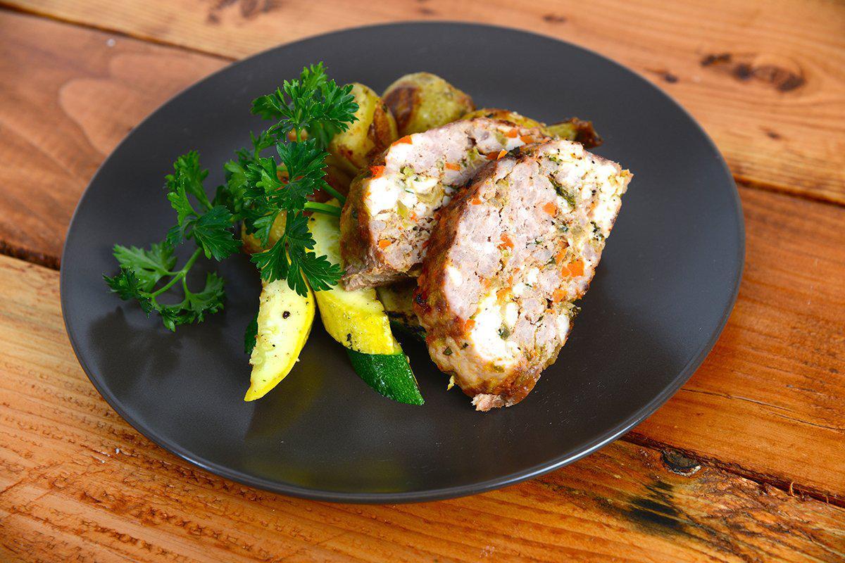 Turkey & Veggie Meatloaf w/ Potatoes